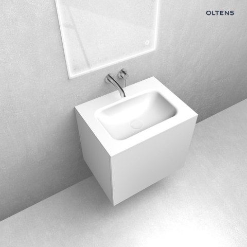 Kalla Oltens Kalla umywalka 60,2x46 cm meblowa LavaForm biały połysk 40209000
