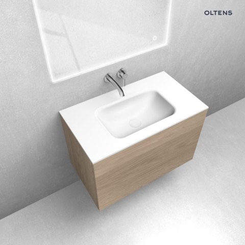Kalla Oltens Kalla umywalka 80,2x46 cm meblowa LavaForm biały mat 40210900