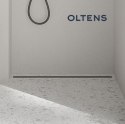 Langan Oltens Langan Slim odpływ prysznicowy liniowy 60 cm grafit połysk/grafit szczotkowany 30009400