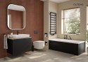 Rann Oltens Rann bateria wannowo-prysznicowa 4 otworowa nawannowa czarny mat 34205300