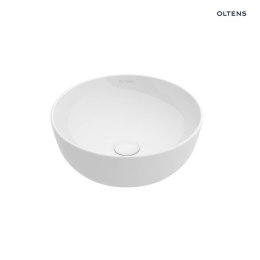 Svale Oltens Svale umywalka 32,5x32,5 cm nablatowa okrągła biała 40333000