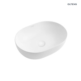 Svale Oltens Svale umywalka 48,5x35 cm nablatowa owalna biała 40332000