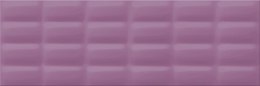 O VIOLET GLOSSY PILLOW STRUCTURE 25X75 G.1