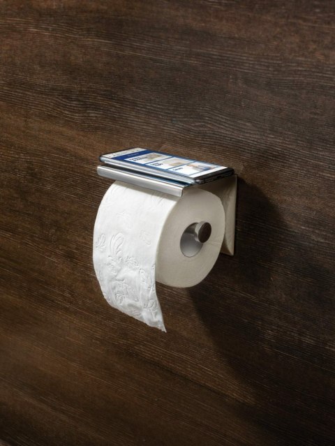 Deante Uchwyt na papier toaletowy - z półką Deante Uchwyt na papier toaletowy - z półką