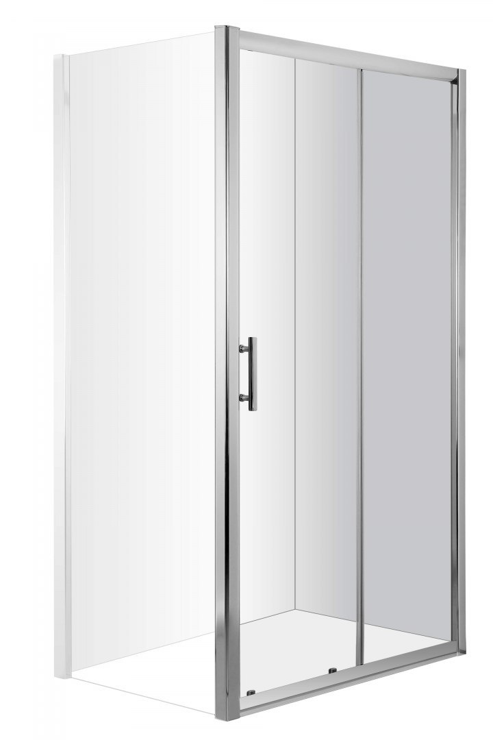Deante Drzwi prysznicowe wnękowe 120 cm - przesuwne