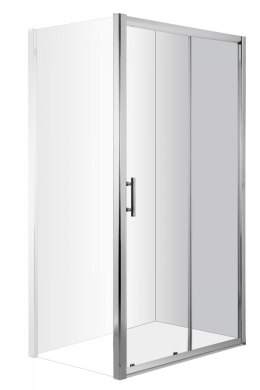 Deante Drzwi prysznicowe wnękowe 160 cm - przesuwne