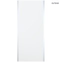 Fulla Oltens Fulla kabina prysznicowa 110x90 cm prostokątna drzwi ze ścianką chrom/szkło przezroczyste 20208100