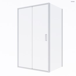 Fulla Oltens Fulla kabina prysznicowa 120x90 cm prostokątna drzwi ze ścianką chrom/szkło przezroczyste 20205100