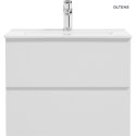 Vernal Oltens Vernal umywalka z szafką 60 cm biała 68002000