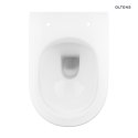 Hamnes Zestaw Oltens Hamnes miska WC wisząca PureRim z deską wolnoopadającą Ovan Slim 42018000