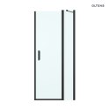 Verdal Oltens Verdal drzwi prysznicowe 100 cm czarny mat/szkło przezroczyste 21205300