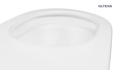 Hamnes Kort Zestaw Oltens Hamnes Kort miska WC wisząca PureRim z deską wolnoopadającą biały 42020000 Hamnes Kort Zestaw Oltens Hamnes Kort miska WC wisząca PureRim z deską wolnoopadającą biały 42020000