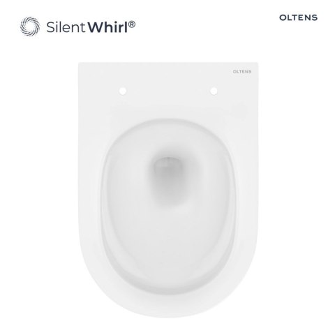 Hamnes Stille Zestaw Oltens Hamnes Stille miska WC wisząca PureRim z deską wolnoopadającą Ovan Slim biały 42022000 Hamnes Stille Zestaw Oltens Hamnes Stille miska WC wisząca PureRim z deską wolnoopadającą Ovan Slim biały 42022000