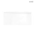 Vernal Oltens Vernal szafka 100 cm podumywalkowa wisząca biały połysk 60015000