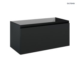 Vernal Oltens Vernal szafka 100 cm podumywalkowa wisząca czarny mat 60015300