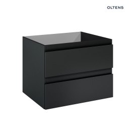 Vernal Oltens Vernal szafka 60 cm podumywalkowa wisząca czarny mat 60000300