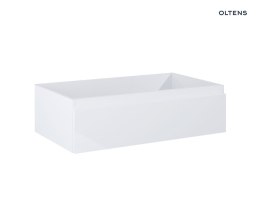 Vernal Oltens Vernal szafka 80 cm podumywalkowa wisząca biały połysk 60010000