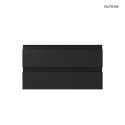 Vernal Oltens Vernal szafka 80 cm podumywalkowa wisząca czarny mat 60001300