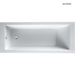 Langfoss Oltens Langfoss wanna prostokątna 150x70 cm akrylowa biały połysk 10002000