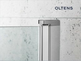 Byske Oltens Byske kabina prysznicowa 90x90 cm kwadratowa chrom/szkło przezroczyste 20002100