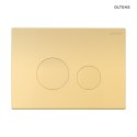Lule Oltens Lule przycisk spłukujący do WC złoty połysk 57102800