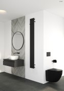 Stang Oltens Stang grzejnik łazienkowy dekoracyjny 180x20,5 cm czarny 55012300